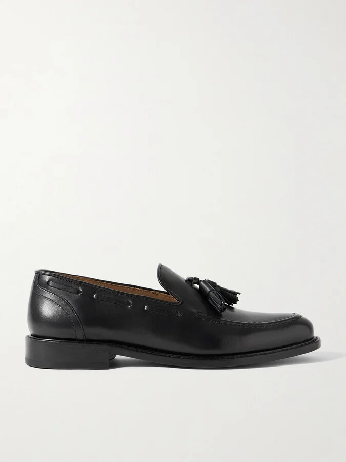 Olie Tasselled Leather Loafers