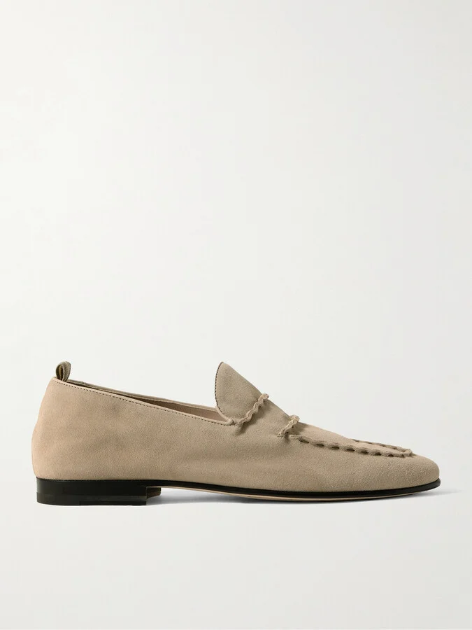Oliver 001 Suede Penny Loafers