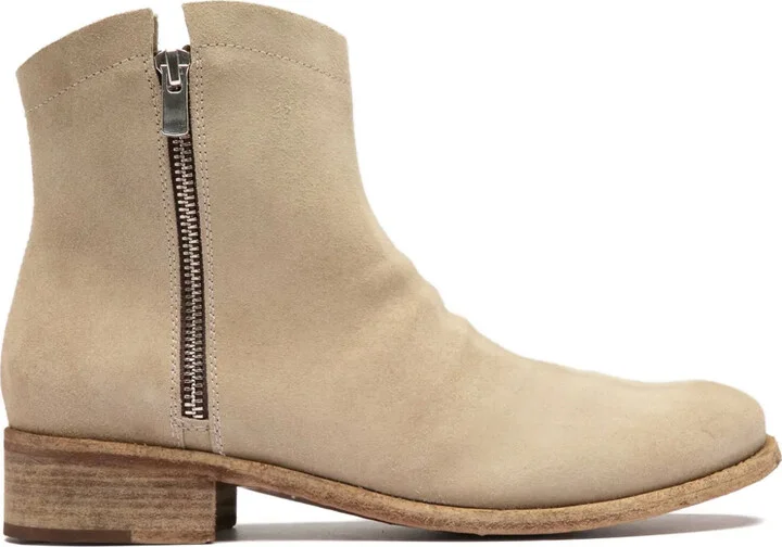 Oliver Sigaro zip-detail suede ankle boots