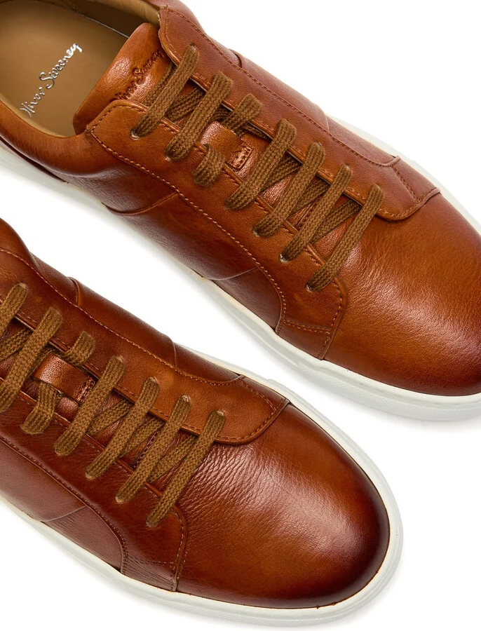 Oliver Sweeney Kendall Panelled Leather Sneakers - Image 3