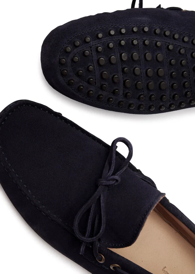 Oliver Sweeney Lastres Suede Driving Shoes - Image 4