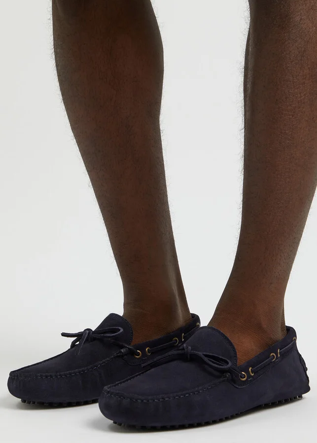 Oliver Sweeney Lastres Suede Driving Shoes - Image 5