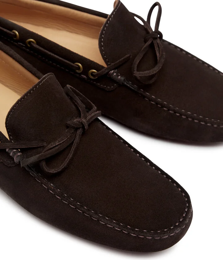 Oliver Sweeney Lastres Suede Driving Shoes - Image 7