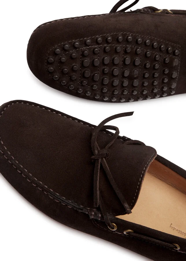 Oliver Sweeney Lastres Suede Driving Shoes - Image 8