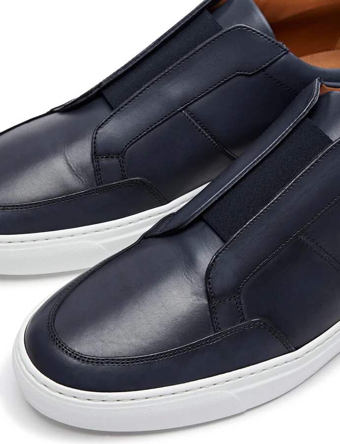 Oliver Sweeney Rende Panelled Leather Sneakers - Image 4
