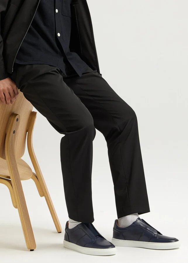 Oliver Sweeney Rende Panelled Leather Sneakers - Image 5