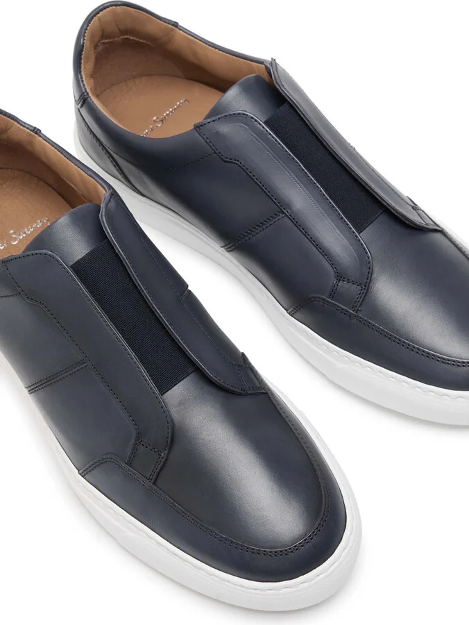 Oliver Sweeney Rende Panelled Leather Sneakers - Image 3