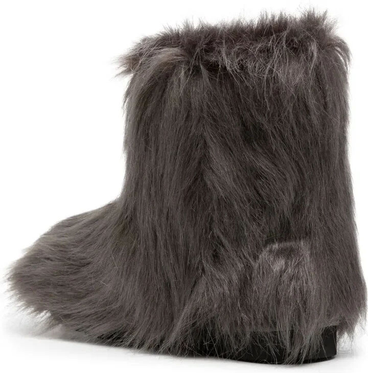 Olivia faux-fur ankle boots - Image 3