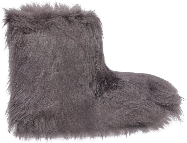 Olivia Grey Ankle Boots