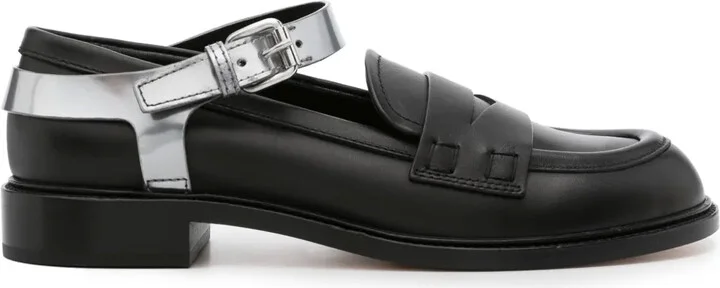 Olivia leather loafers