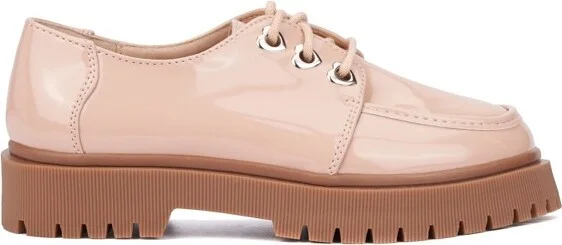 Olivia Miller Girl's Northern Litez Oxford Casual Shoe - , NUDE - Image 2