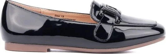 Olivia Miller Girl's Yippee Loafer - , BLACK - Image 2