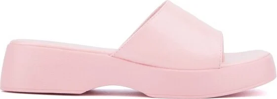 Olivia Miller Women's Ambition Platform Sandal - PINK, - Image 2