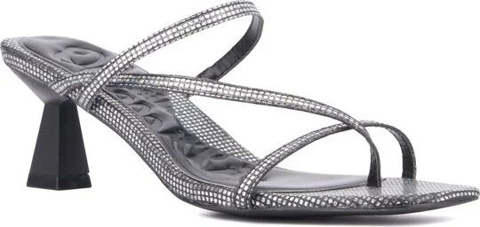 Olivia Miller Women's Angelic Heel Sandal - PINK,
