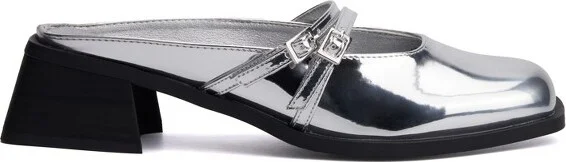 Olivia Miller Women's Aquarius Mule Sandals - , SILVER - Image 2