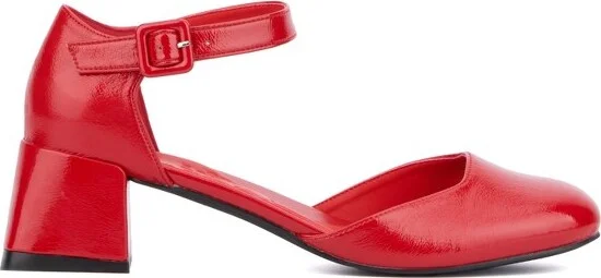 Olivia Miller Women's Ascendant Ankle Strap Sandals - , RED - Image 2