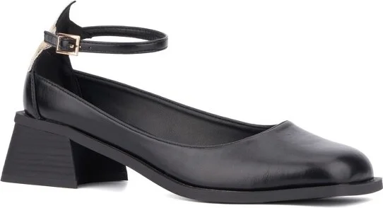 Olivia Miller Women's Astrology Block Heels - , BLACK