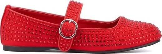 Olivia Miller Women's Dawn Maryjane Flats - , DENIM - Image 3