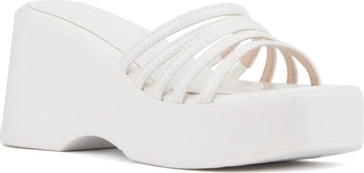 Olivia Miller Women's Dreamer Wedge Sandal