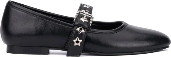 Olivia Miller Women's Element Maryjane Flats - , DENIM - Image 3