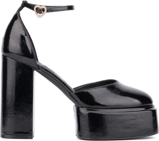 Olivia Miller Women's Jupiter Platform Heels - , RED - Image 3