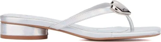 Olivia Miller Women's Love Buzz Flat Sandal - NEON PINK, - Image 3