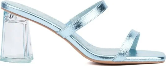 Olivia Miller Women's Lovely Heel Sandal - NEON PINK, - Image 3