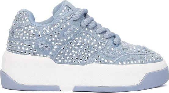 Olivia Miller Women's Lunar Rays Low Top Sneakers - , DENIM - Image 2