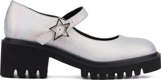 Olivia Miller Women's North Node Maryjane Flats - , WHITE - Image 3
