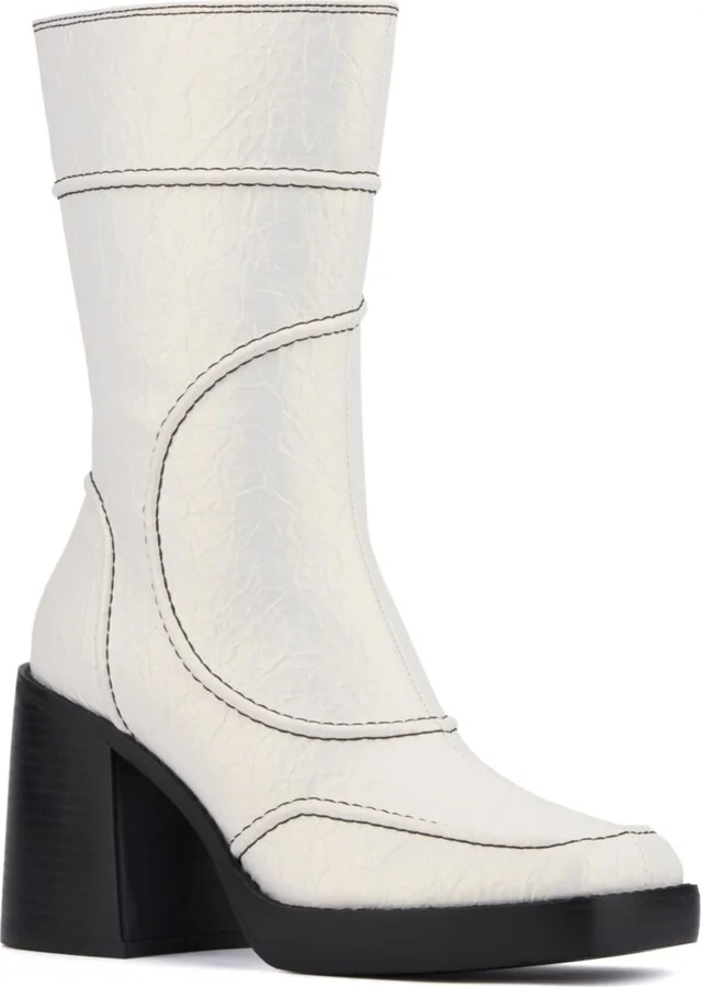 Olivia Miller Women's Pisces Mid Calf Boots