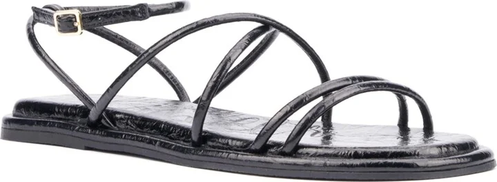 Olivia Miller Women's Public Eye Strappy Sandal