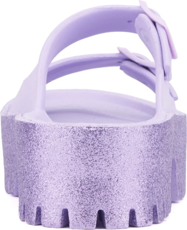 Olivia Miller Women's Sparkles Slide Sandal - Image 2