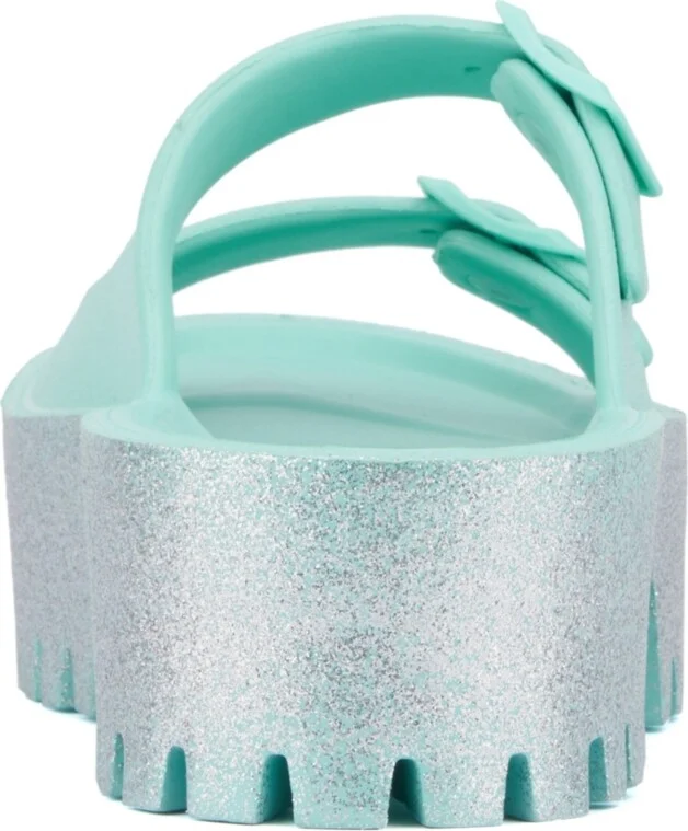Olivia Miller Women's Sparkles Slide Sandal - Image 7