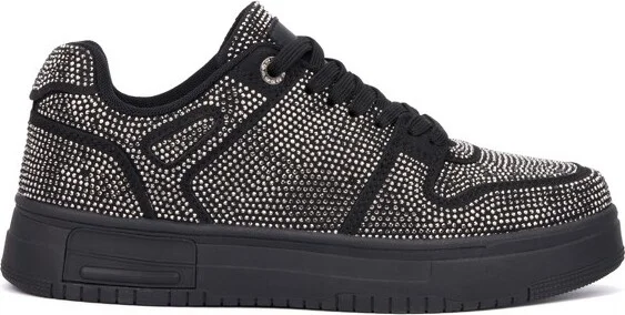 Olivia Miller Women's Sunshine Low Top Sneakers - , BLUE - Image 3