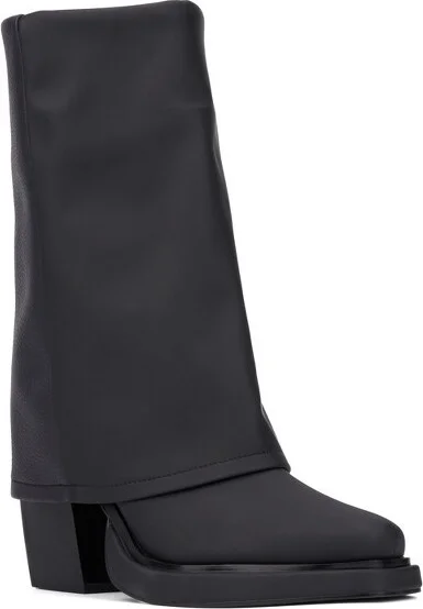 Olivia Miller Women's Virgo Tall Boots - 7, BLACK
