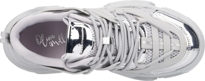 Olivia Miller Women's Zenith Low Top Sneakers - Image 3