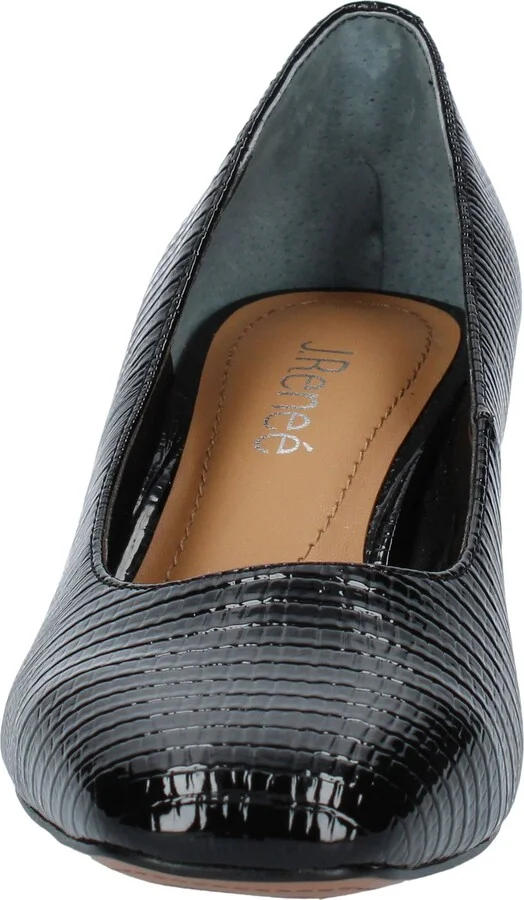 Olivienne Snakeskin Embossed Pump - Image 4