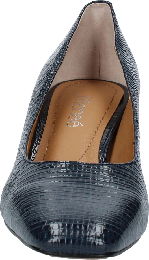 Olivienne Snakeskin Embossed Pump - Image 11