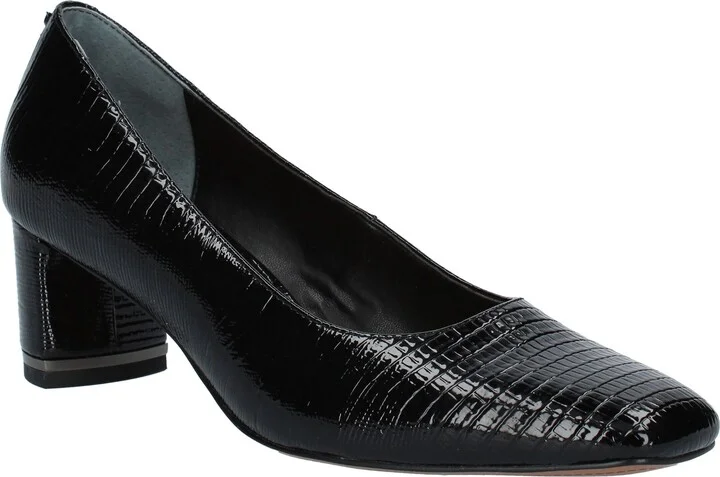 Olivienne Snakeskin Embossed Pump