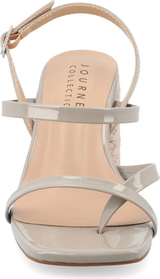 Olivina Jute Block Heel Slingback Sandal - Image 3