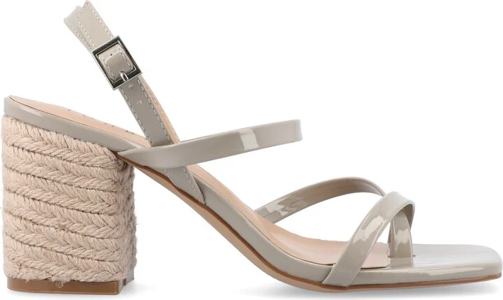 Olivina Jute Block Heel Slingback Sandal - Image 4
