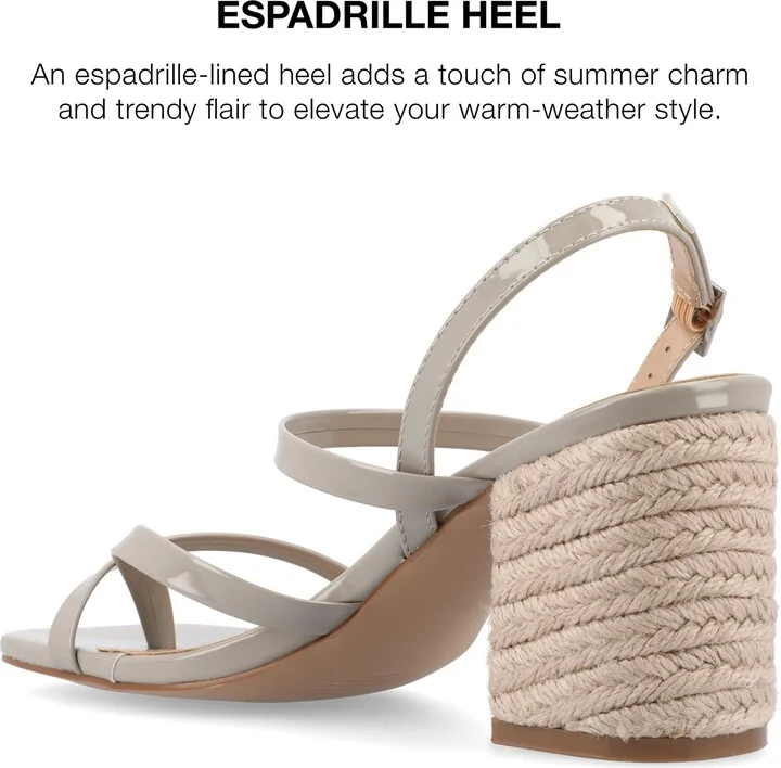Olivina Jute Block Heel Slingback Sandal - Image 9
