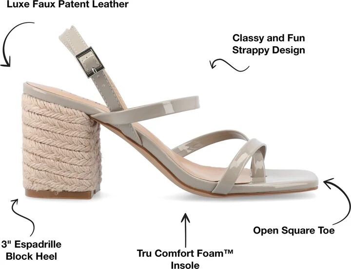 Olivina Jute Block Heel Slingback Sandal - Image 10