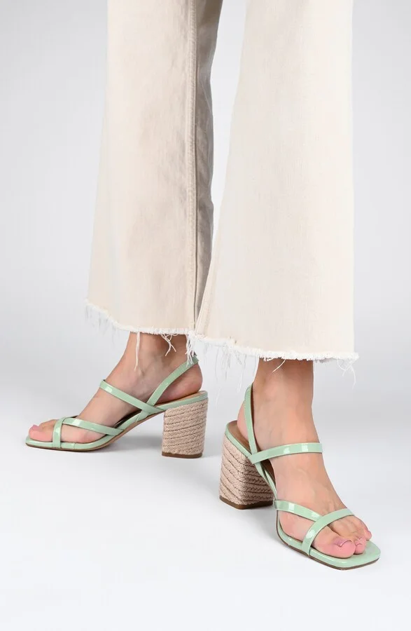 Olivina Jute Block Heel Slingback Sandal - Image 11