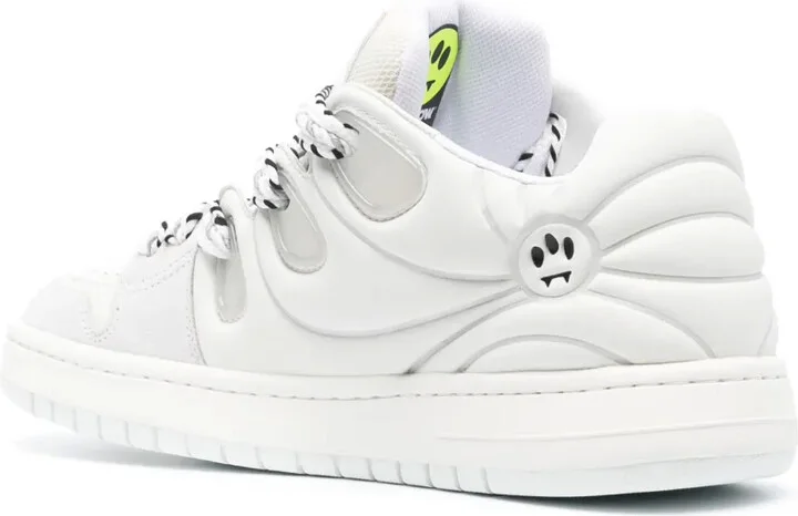 Ollie panelled leather sneakers - Image 3