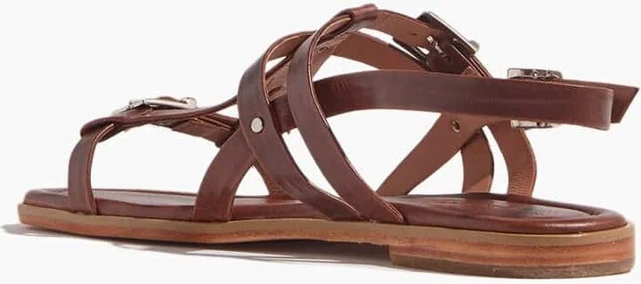 Olstead Sandal in Saddle - Image 3