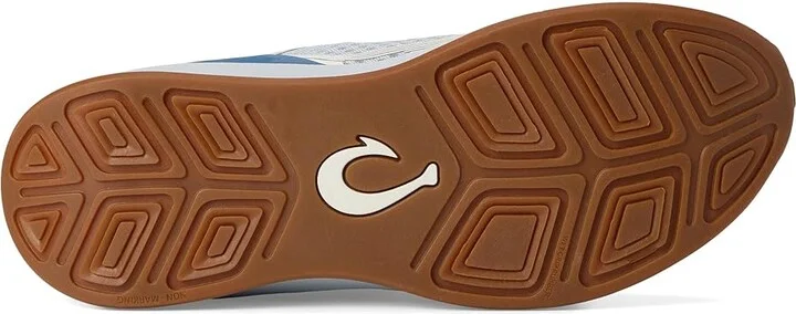 OluKai Ahi Men's Shoes Blue Pearl/White Sand : 13 D - Medium, Textile - Image 3
