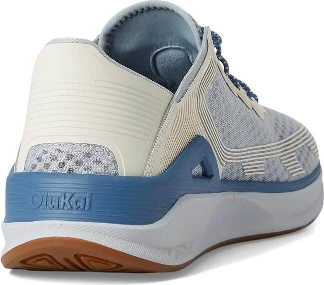 OluKai Ahi Men's Shoes Blue Pearl/White Sand : 13 D - Medium, Textile - Image 4