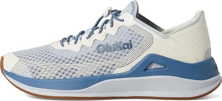 OluKai Ahi Men's Shoes Blue Pearl/White Sand : 13 D - Medium, Textile - Image 6