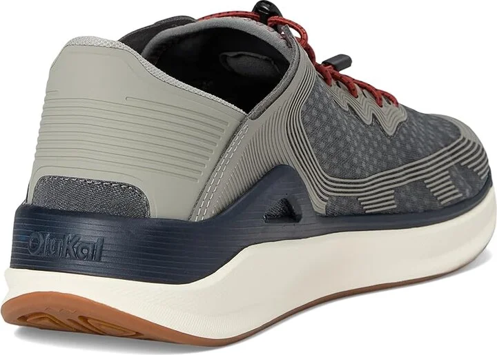 OluKai Ahi Men's Shoes Rock/Ash : 13 D - Medium, Textile - Image 4